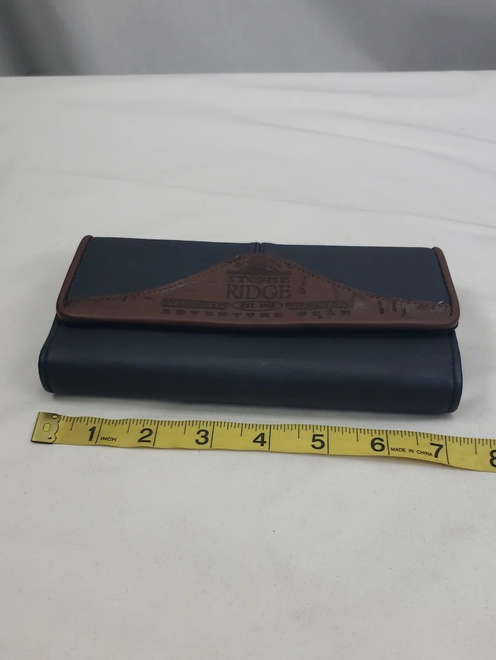 Stone Ridge Black Brown Wallet Multiple Compartments, Card Slots and Coin Case